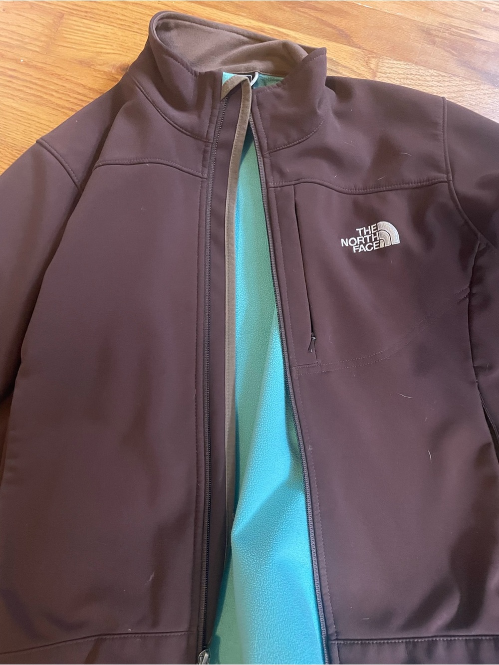 The North Face Brown Softshell Jacket